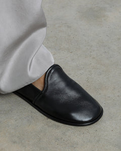 Cigar Loafer, Black Cigar Loafer dear-frances 