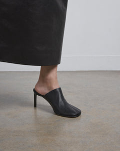 Sade Mule, Black Sade Sandal dear-frances 